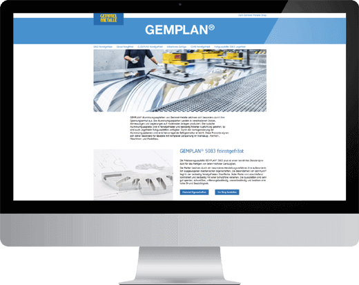 Landing Page - Gemplan