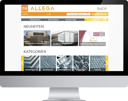 Online Shop Allega